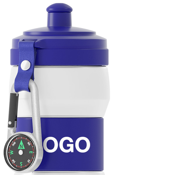 フィット - ロゴプリント付きカスタム・プラスチック製ウォーターボトル