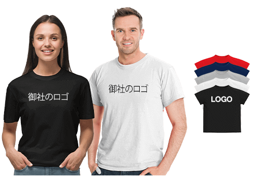 アベニュー - ロゴプリント付き カスタムTシャツ アベニュー - ロゴプリント付き カスタムTシャツ