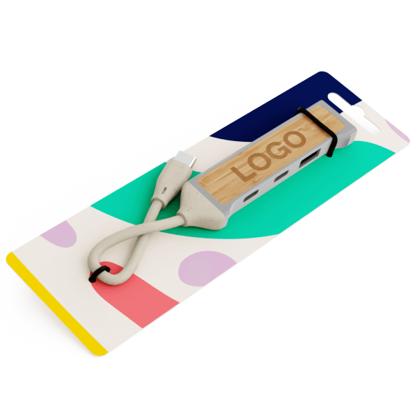 エクスパンドバンブー - ブランドUSBハブ