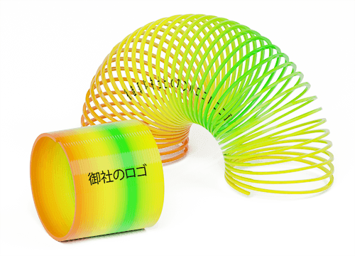 リール - ロゴ入りスプリング・トイ リール - ロゴ入りスプリング・トイ