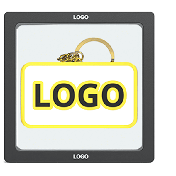 エナメルキーホルダー - カスタムキーリング