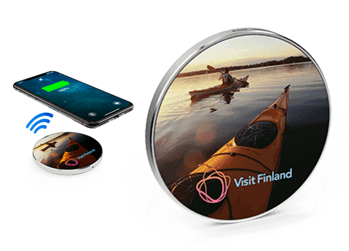 シルク - 名入れワイヤレス充電器 シルク - 名入れワイヤレス充電器