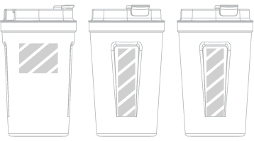 携帯カップ スクリーン印刷