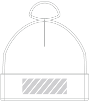 ビーニー 刺しゅう