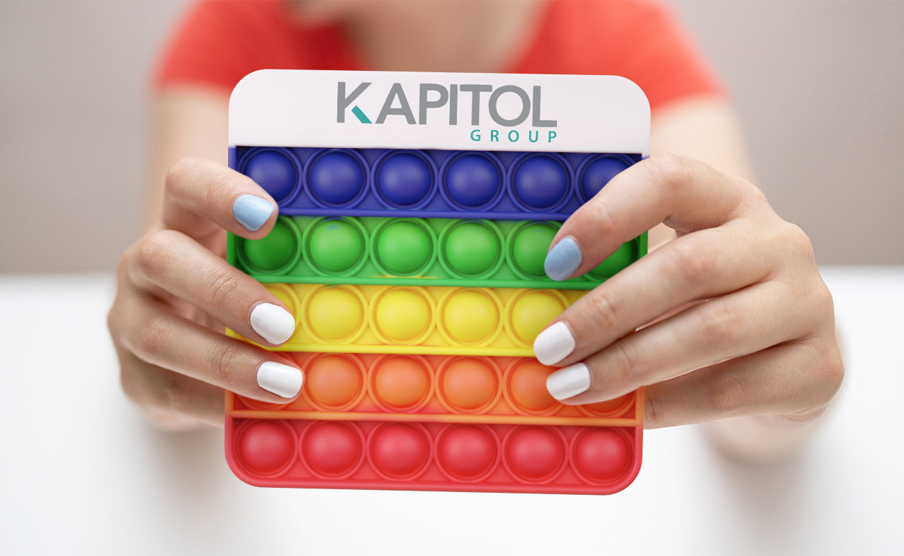 バブル - ロゴ入りフィジェット gallery thumbnail