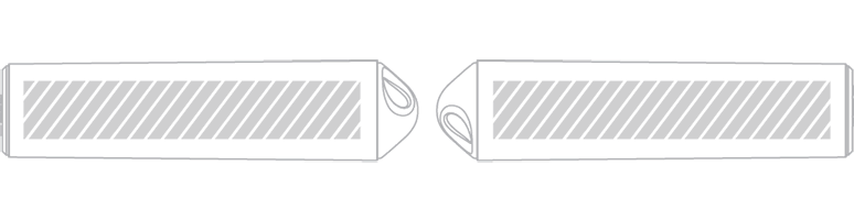 モバイルバッテリー スクリーン印刷