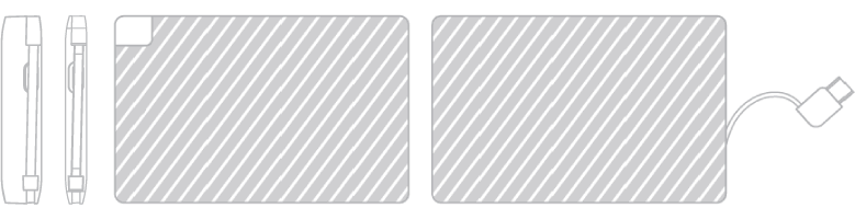 モバイルバッテリー 写真印刷