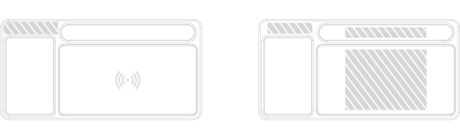 ワイヤレス充電器 スクリーン印刷