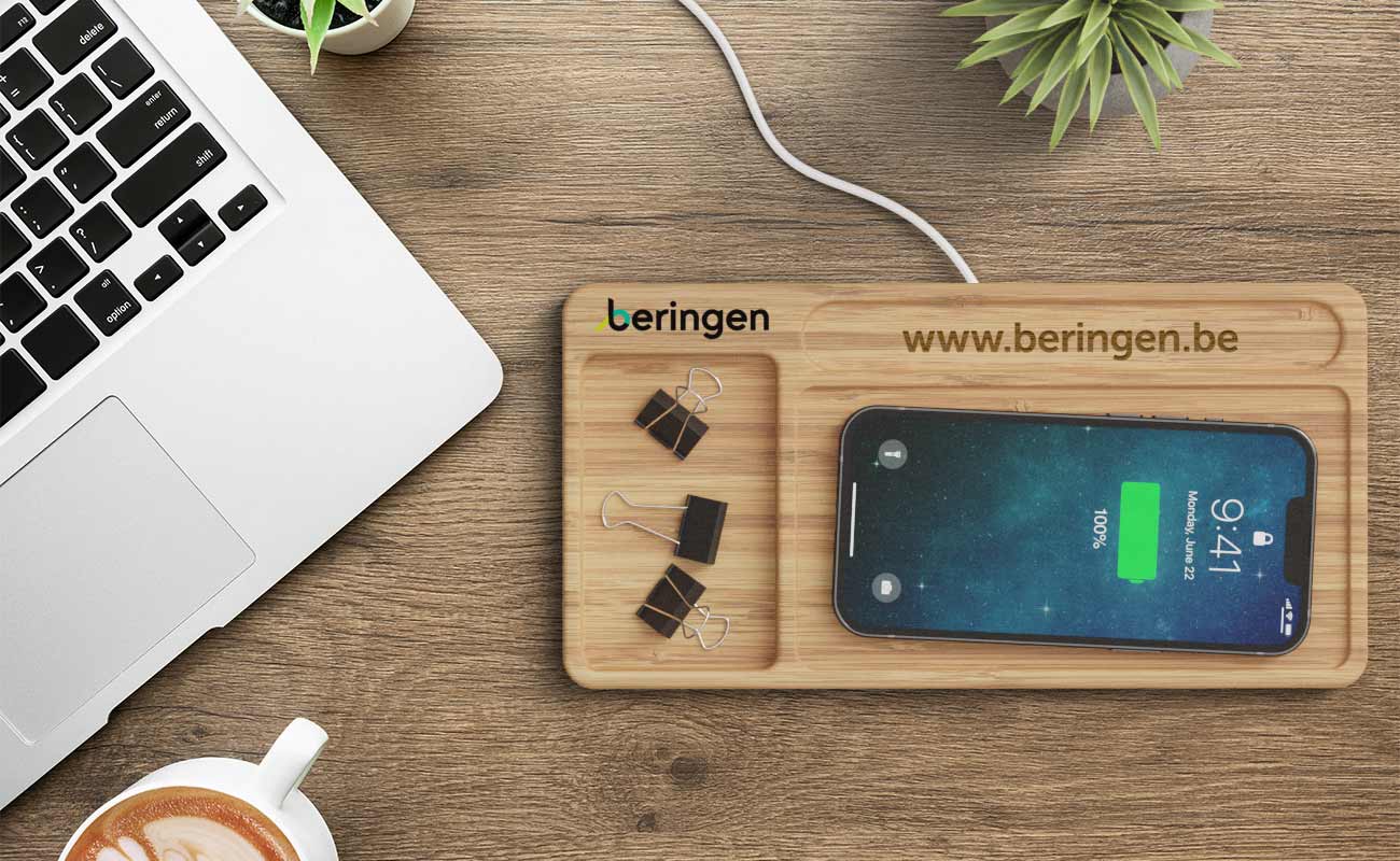 エコ・デスク - チー対応ワイヤレス充電器 gallery thumbnail