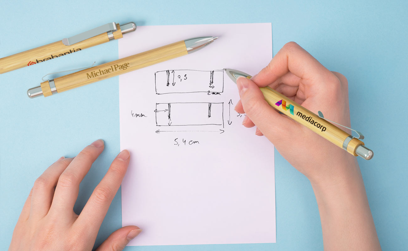 エッセンス - 販促用 特注品 バンブー・ボールペン gallery thumbnail