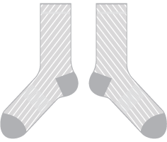 ソックス 写真印刷