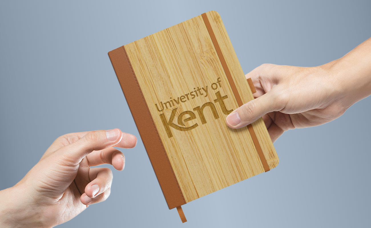 グローブ - プロモーション用 名入れ竹ノート gallery thumbnail