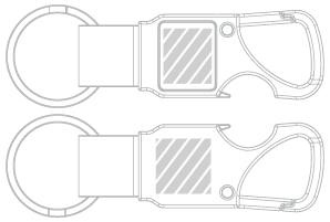 キーリング スクリーン印刷
