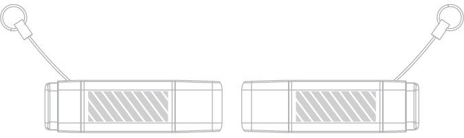 USBメモリ スクリーン印刷