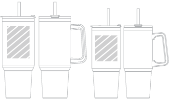 携帯カップ スクリーン印刷
