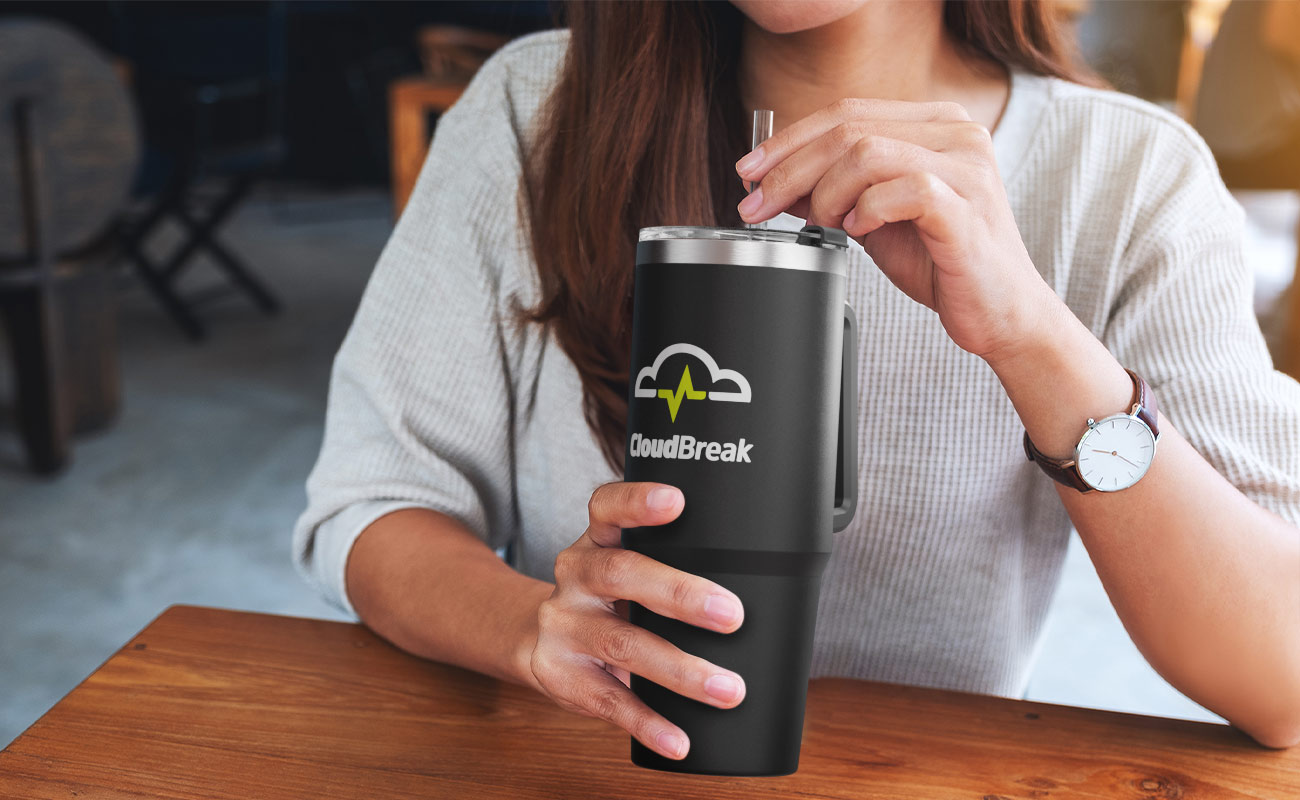 ジャンボ - パーソナライズ携帯マグ gallery thumbnail