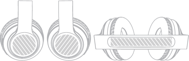 Bluetooth® ヘッドフォン スクリーン印刷