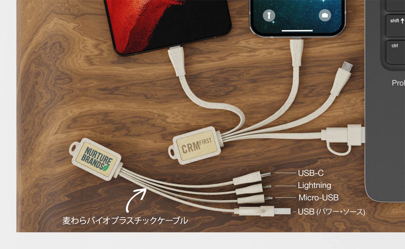 マルチウッド USBケーブル