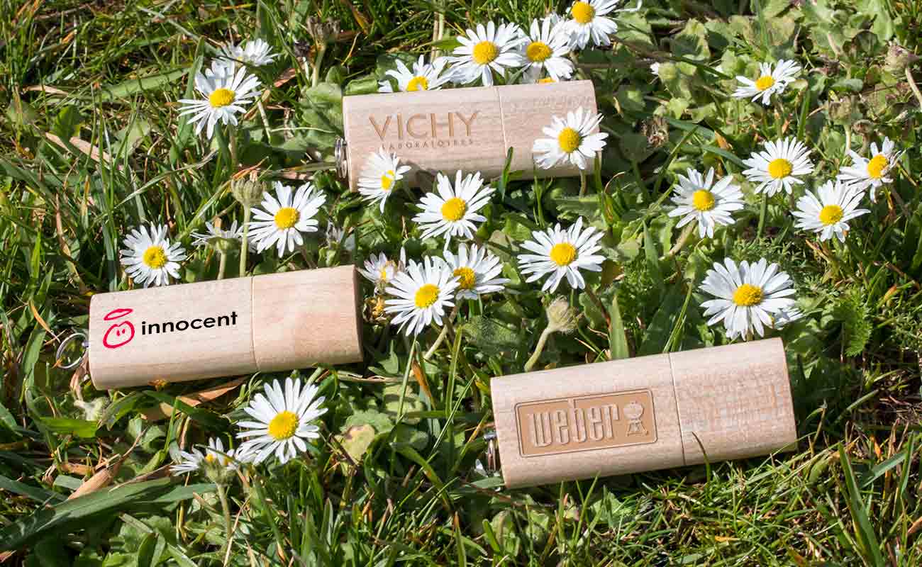 ネイチャー - 木製名入れUSBメモリ gallery thumbnail