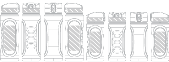 ウォーターボトル スクリーン印刷