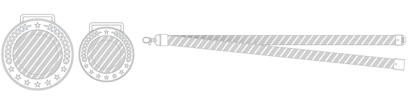 メダル 写真印刷