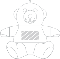 テディベア 写真印刷