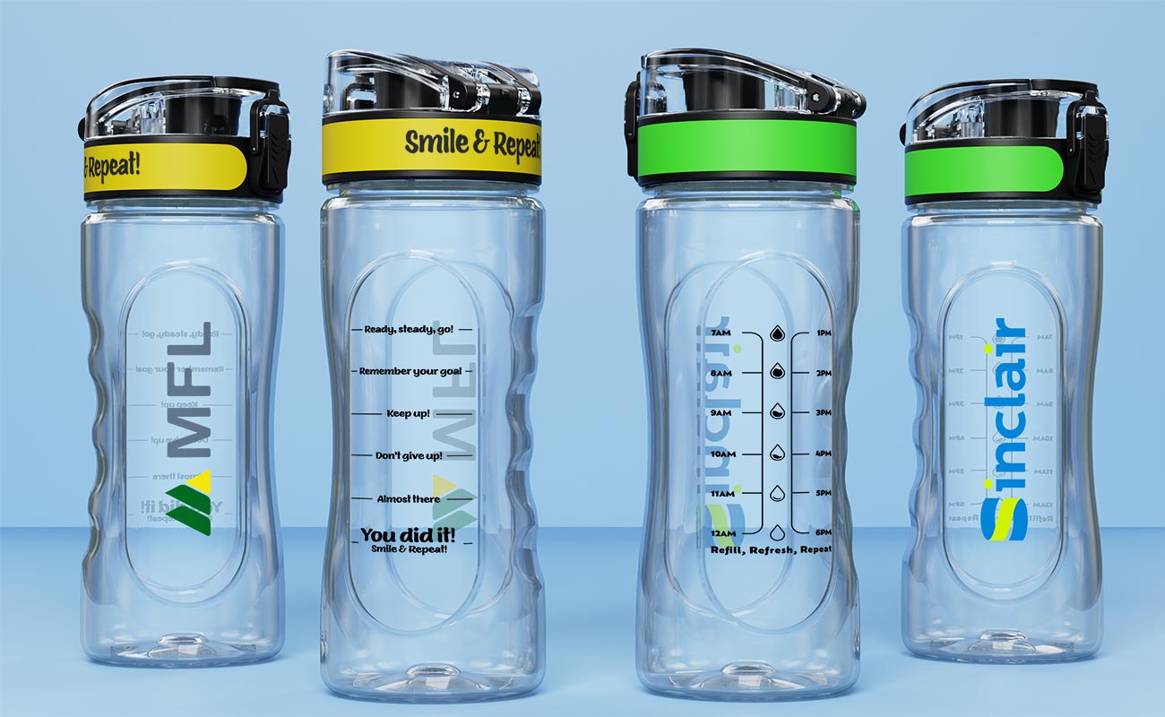 パシフィック - 特注プラスチック製ウォーターボトル gallery thumbnail