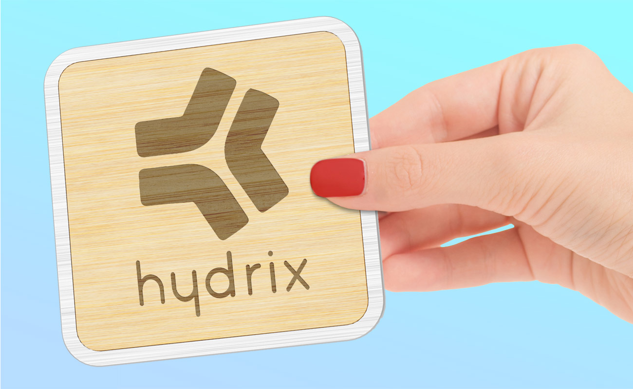 パネル - プロモーション用カスタマイズ 竹製コースター gallery thumbnail