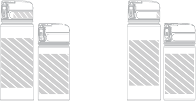 ウォーターボトル スクリーン印刷