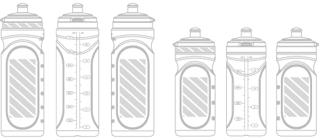 ウォーターボトル スクリーン印刷