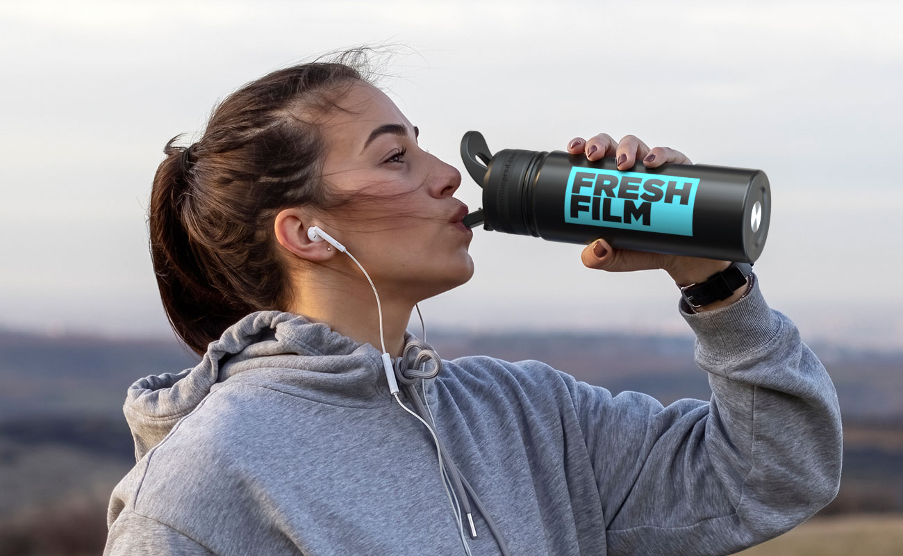 レンジ - ロゴ入りウォーターボトル gallery thumbnail