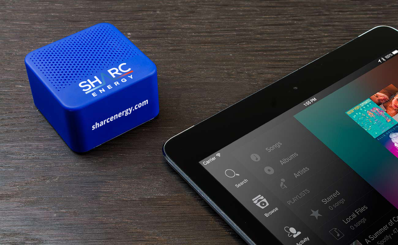 レイ - ロゴ入りBluetooth® スピーカー gallery thumbnail