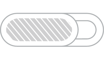 ウェブカメラカバー スクリーン印刷