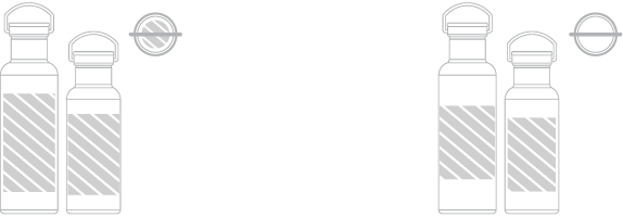 ウォーターボトル スクリーン印刷