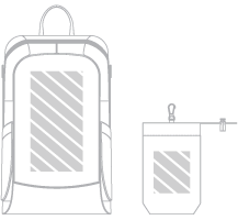 バックパック 写真印刷
