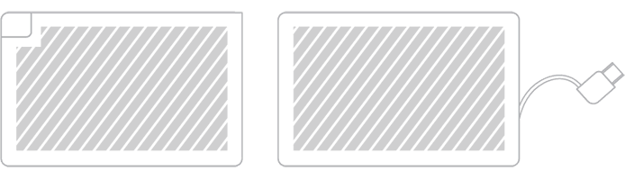 モバイルバッテリー スクリーン印刷