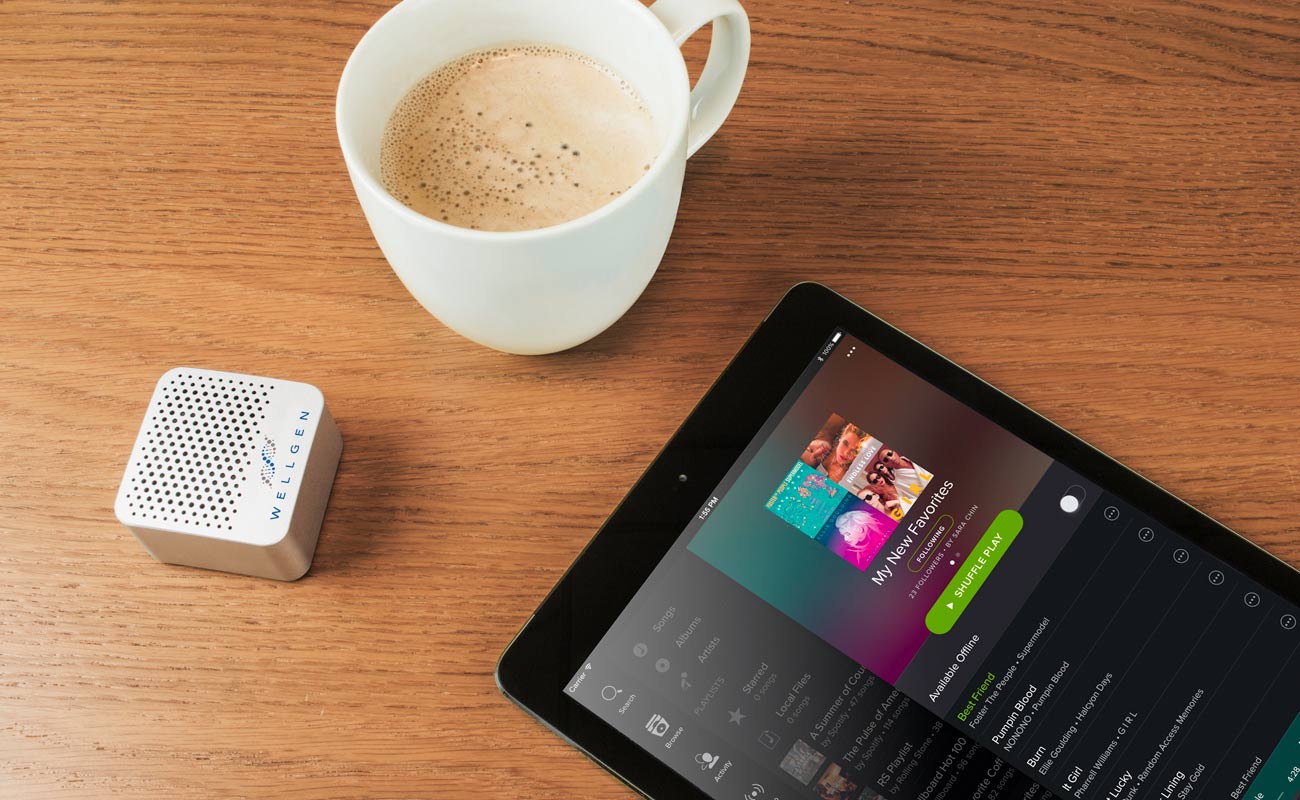 タブ - ロゴ入りBluetooth® スピーカー gallery thumbnail