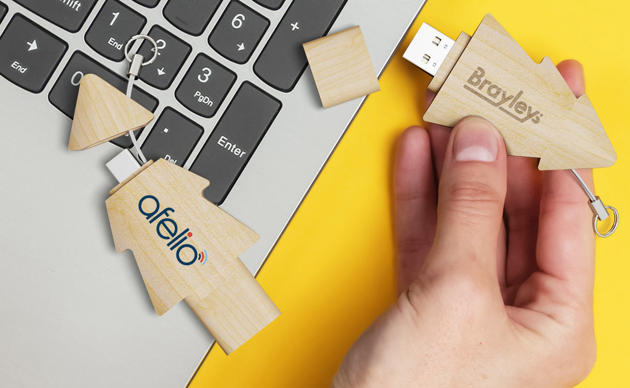 ツリーデュオ - USBメモリ 名入れ gallery thumbnail